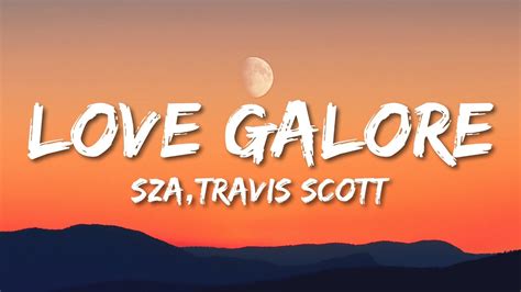 SZA enlists Travis Scott for “Love Galore"—a song where she touches on cravings for a past lover, rebirth after a regretful relationship, and putting herself first after a…. Read More. Read ...